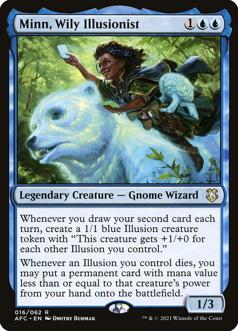 Minn, Wily Illusionist - Commander: Adventures in the Forgotten Realms