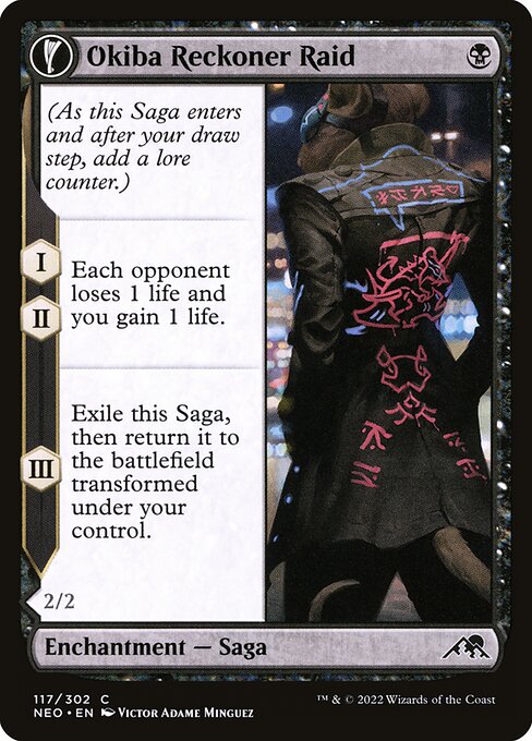 Okiba Reckoner Raid - Kamigawa: Neon Dynasty