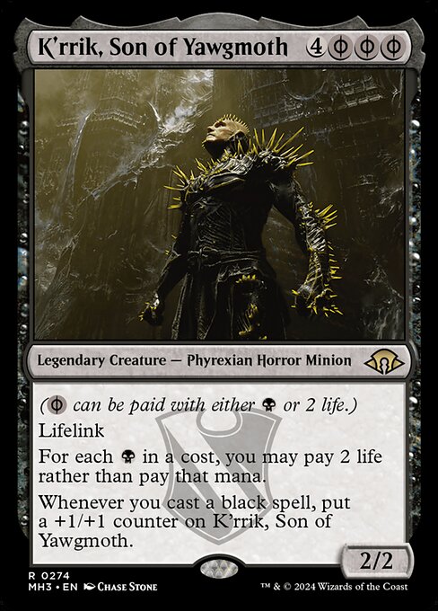 K'rrik, Son of Yawgmoth (Foil) - Modern Horizons 3