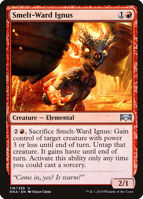 Smelt-Ward Ignus - Ravnica Allegiance