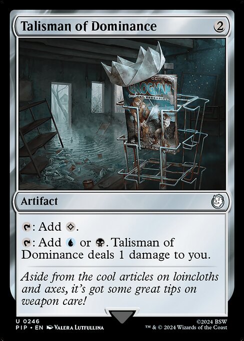 Talisman of Dominance - Universes Beyond: Fallout