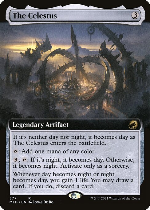 The Celestus (Extended Art) (Foil) - Innistrad: Midnight Hunt