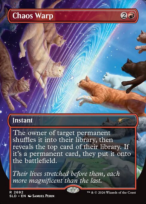 Chaos Warp (Foil) - Secret Lair Drop Series