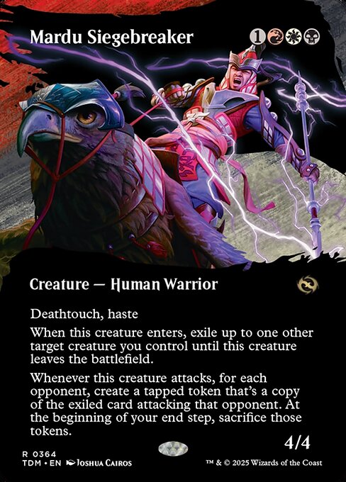 Mardu Siegebreaker (Borderless) - Tarkir: Dragonstorm
