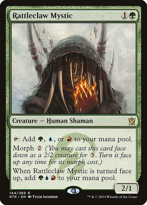 Rattleclaw Mystic (Foil) - Khans of Tarkir