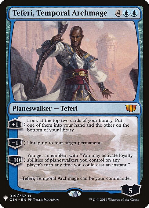 Teferi, Temporal Archmage - The List Reprints