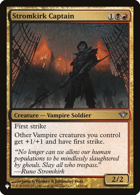 Stromkirk Captain - The List Reprints