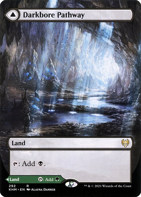 Darkbore Pathway (Borderless) - Kaldheim