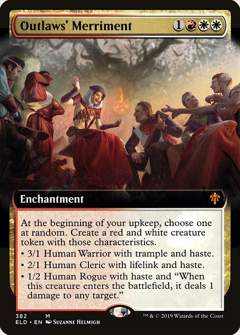 Outlaws' Merriment (Extended Art) (Foil) - Throne of Eldraine