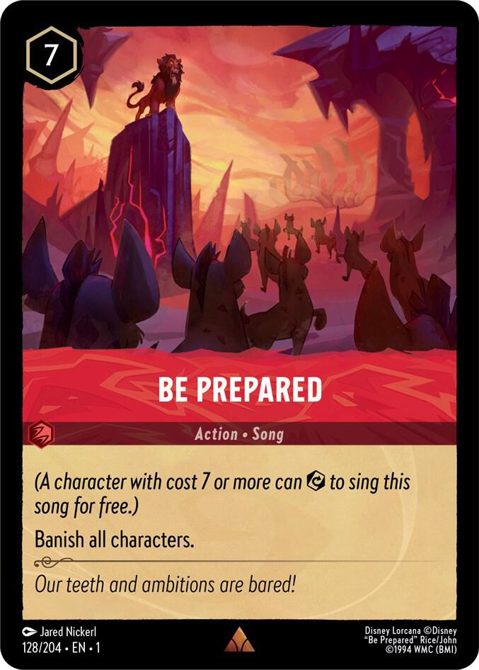 Be Prepared (Foil) - The First Chapter