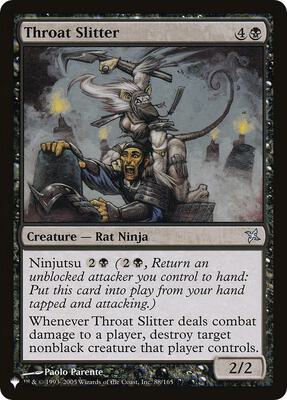 Throat Slitter - The List Reprints