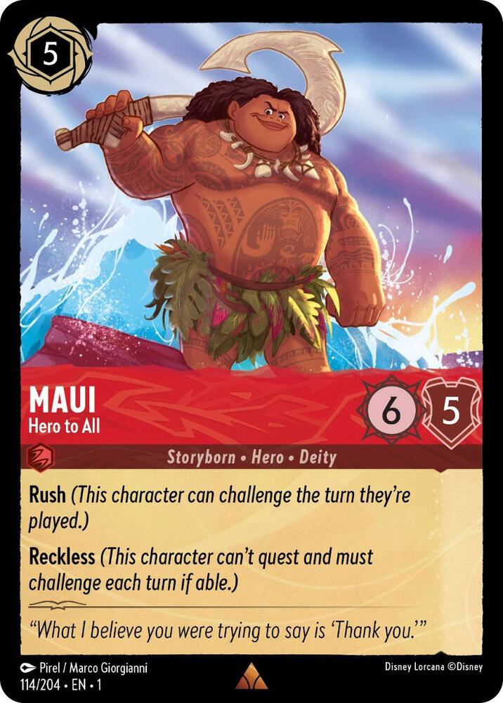 Maui - Hero to All - The First Chapter