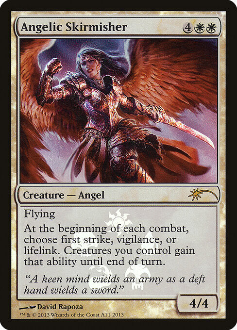 Angelic Skirmisher (Foil) - Media Promos