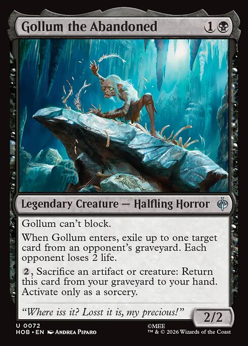 Gollum the Abandoned (Foil) - The Hobbit