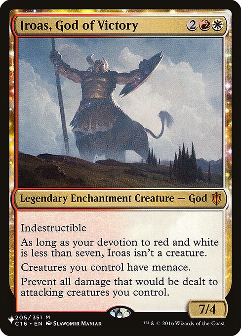 Iroas, God of Victory - The List Reprints