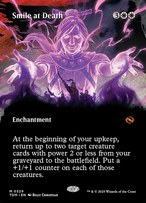 Smile at Death (Borderless) - Tarkir: Dragonstorm