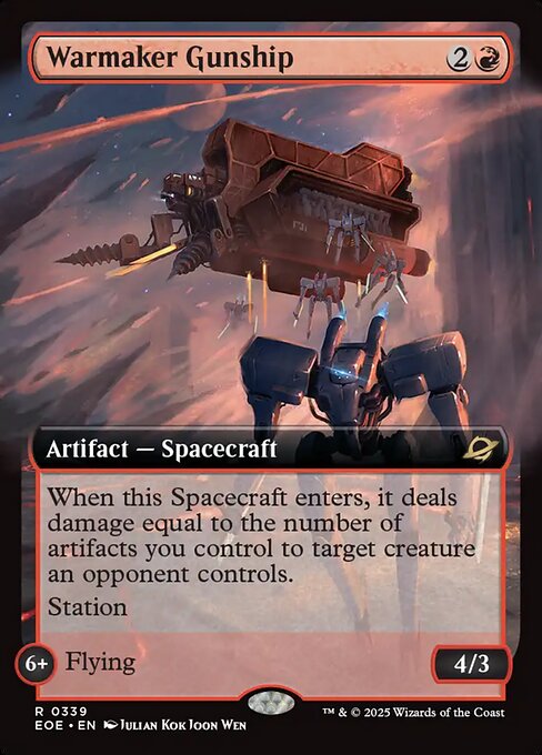 Warmaker Gunship (Extended Art) - Edge of Eternities
