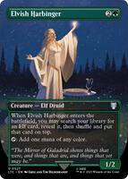 Elvish Harbinger (Borderless) - Commander: The Lord of the Rings: Tales of Middle-earth