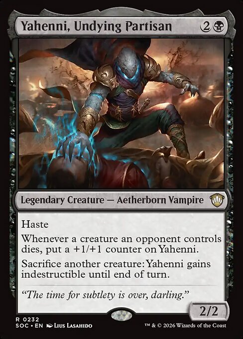 Yahenni, Undying Partisan - Commander: Secrets of Strixhaven