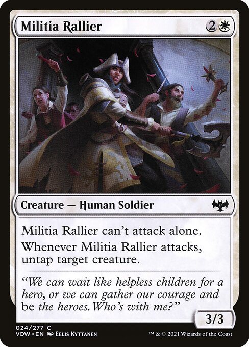 Militia Rallier (Foil) - Innistrad: Crimson Vow