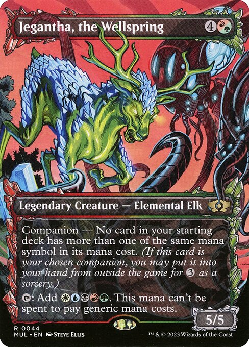 Jegantha, the Wellspring (Foil) - March of the Machine: Multiverse Legends