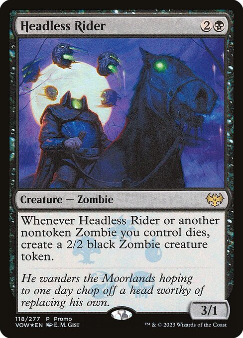 Headless Rider (Foil) - Media Promos