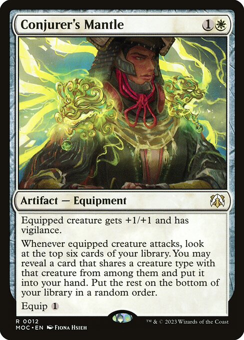 Conjurer's Mantle - Commander: March of the Machine