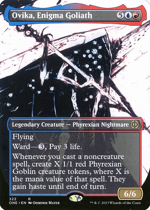 Ovika, Enigma Goliath (Showcase) - Phyrexia: All Will Be One