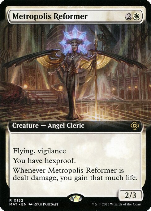 Metropolis Reformer (Extended Art) (Foil) - March of the Machine: The Aftermath