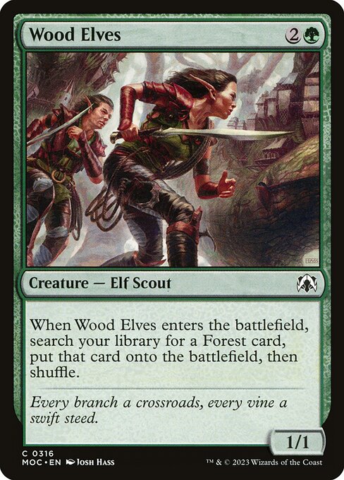 Wood Elves - Commander: March of the Machine