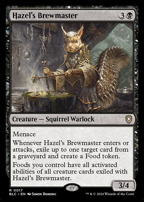 Hazel's Brewmaster - Commander: Bloomburrow