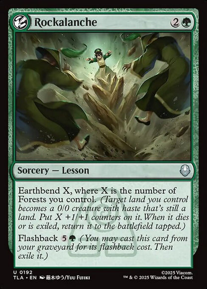 Rockalanche (Foil) - Avatar: The Last Airbender