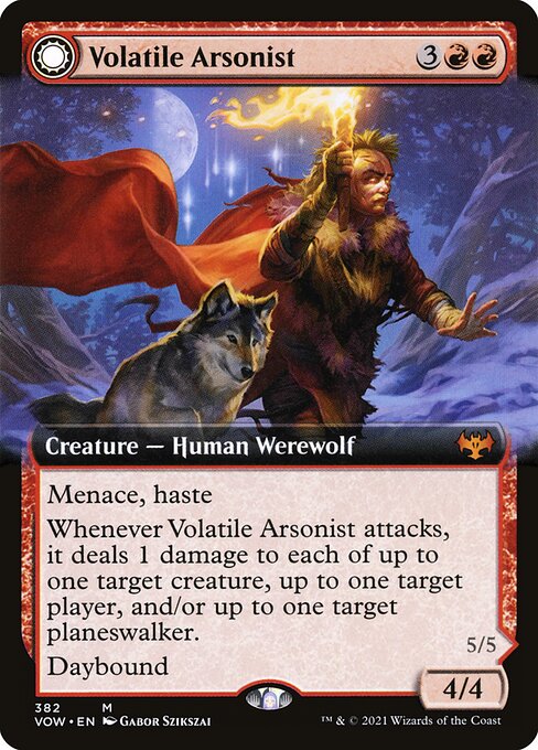 Volatile Arsonist (Extended Art) - Innistrad: Crimson Vow