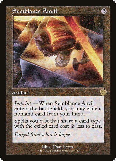 Semblance Anvil - The Brothers' War: Retro Frame Artifacts