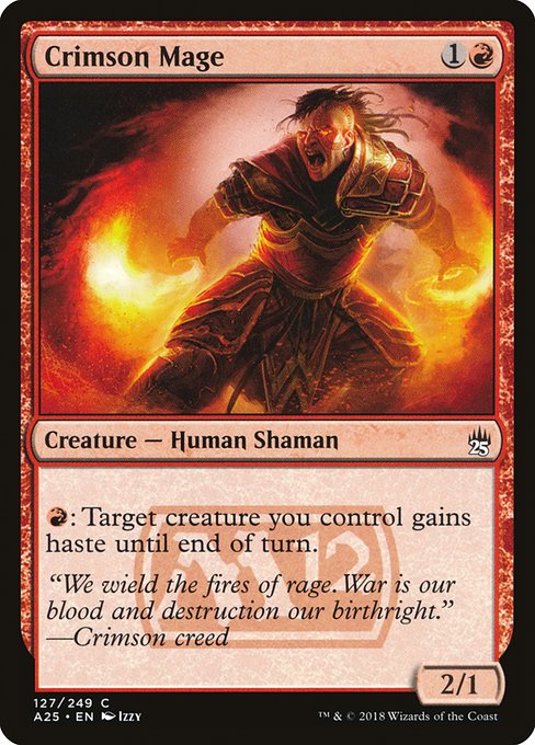 Crimson Mage - Masters 25