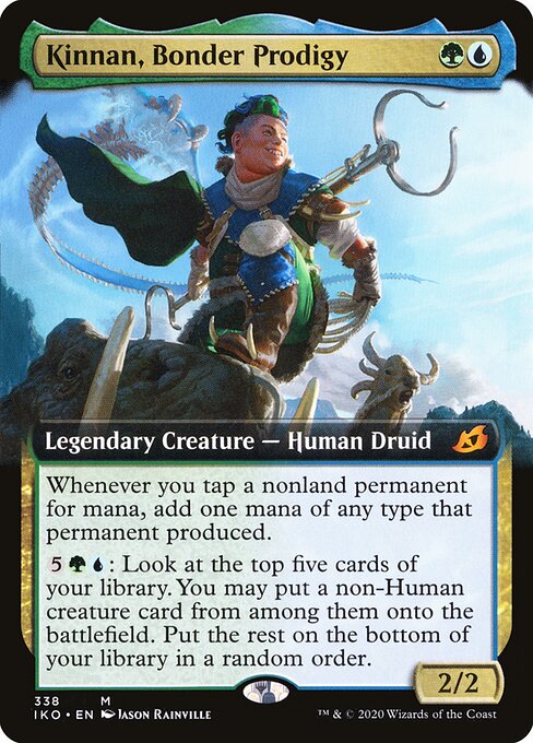 Kinnan, Bonder Prodigy (Extended Art) - Ikoria: Lair of Behemoths