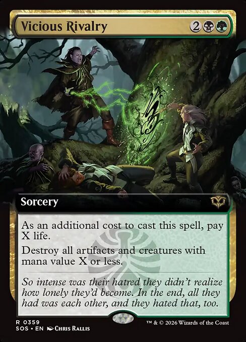 Vicious Rivalry (Extended Art) - Secrets of Strixhaven