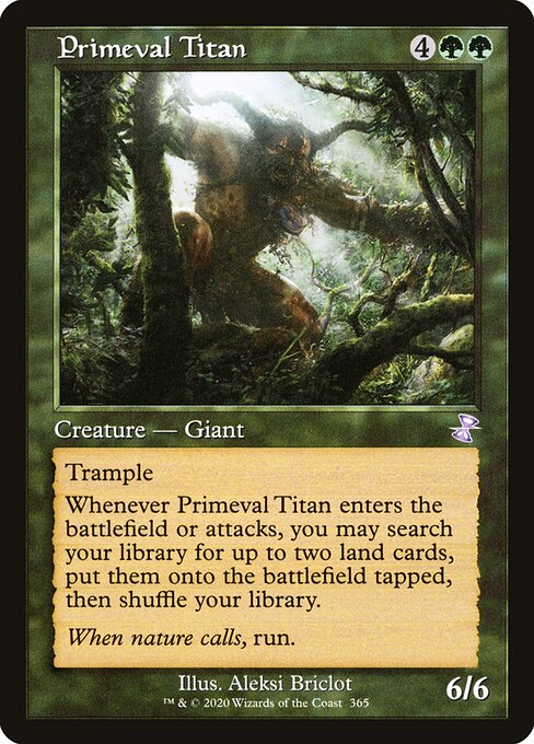 Primeval Titan - Time Spiral: Remastered