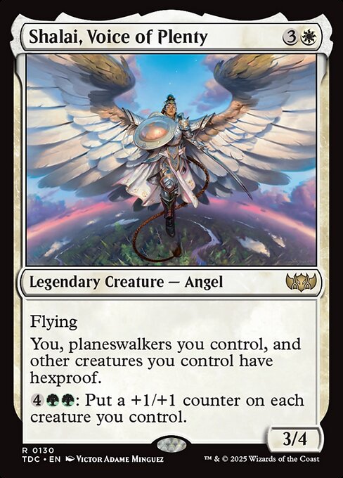Shalai, Voice of Plenty - Commander: Tarkir: Dragonstorm