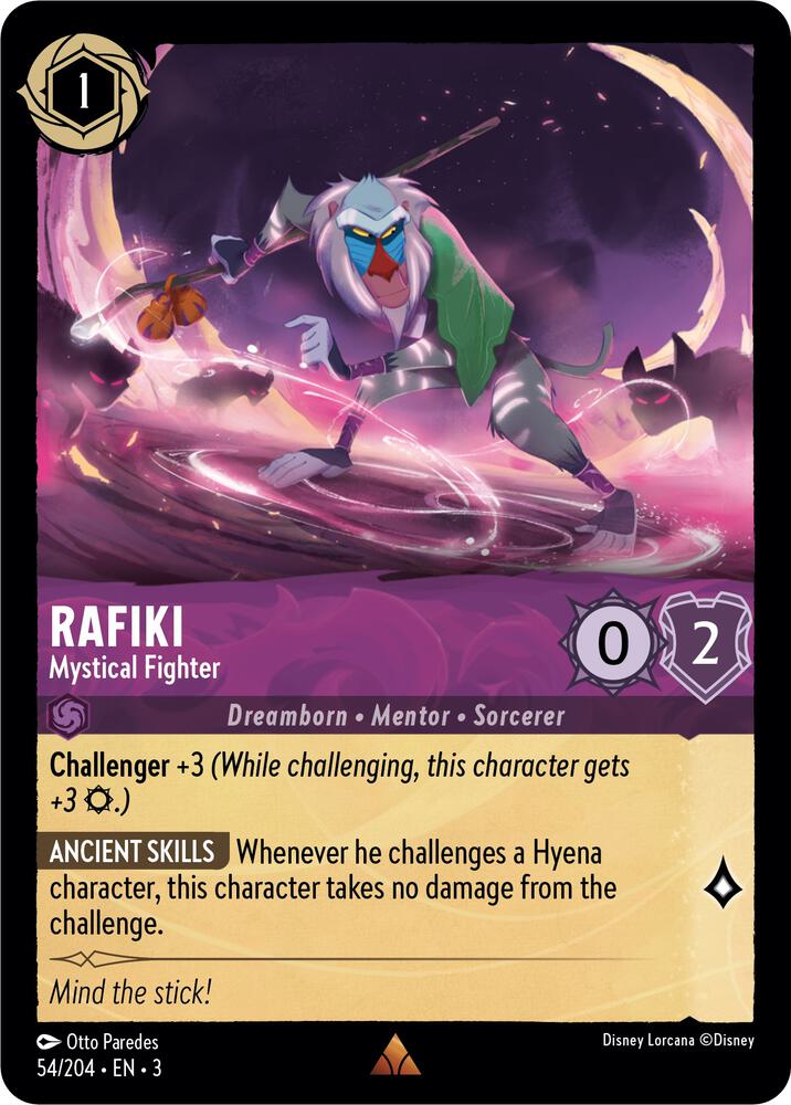 Rafiki - Mystical Fighter (Foil) - Into the Inklands
