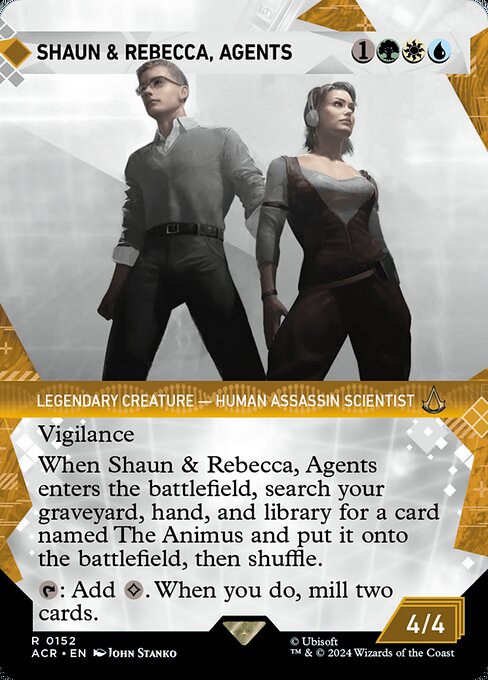 Shaun & Rebecca, Agents (Showcase) - Universes Beyond: Assassin's Creed