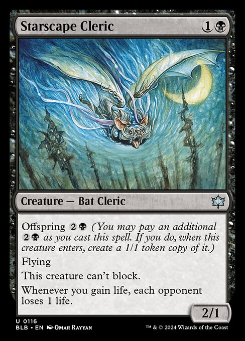 Starscape Cleric (Foil) - Bloomburrow