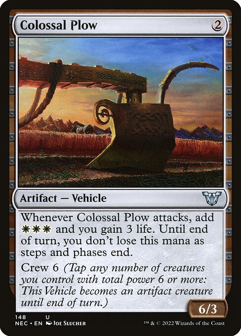 Colossal Plow - Commander: Kamigawa: Neon Dynasty