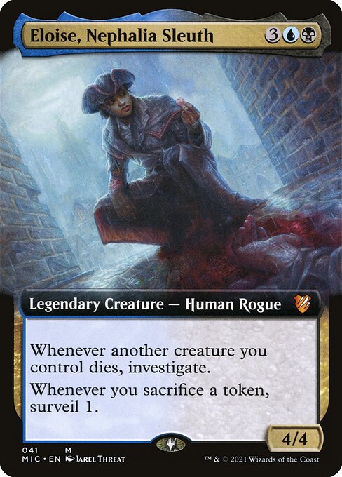 Eloise, Nephalia Sleuth (Extended Art) - Commander: Innistrad: Midnight Hunt