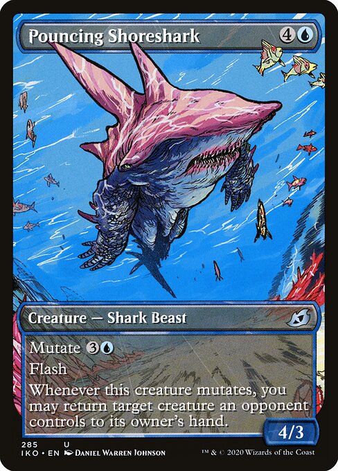 Pouncing Shoreshark (Showcase) - Ikoria: Lair of Behemoths