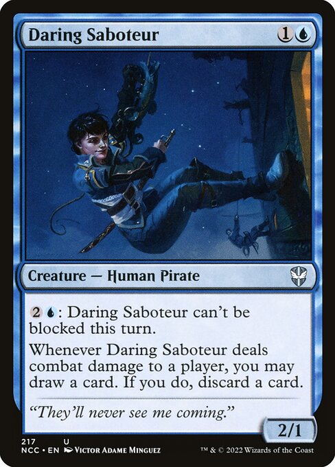 Daring Saboteur - Commander: Streets of New Capenna
