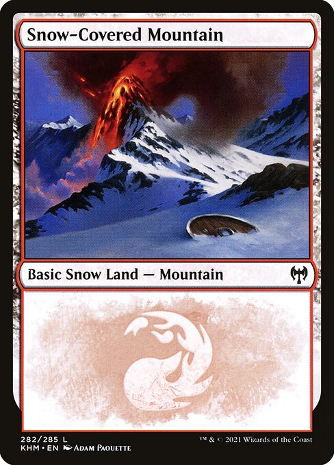 Snow-Covered Mountain (282) - Kaldheim