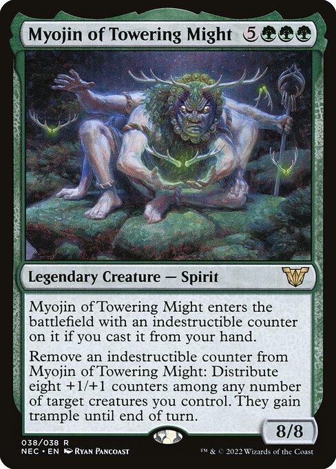 Myojin of Towering Might - Commander: Kamigawa: Neon Dynasty