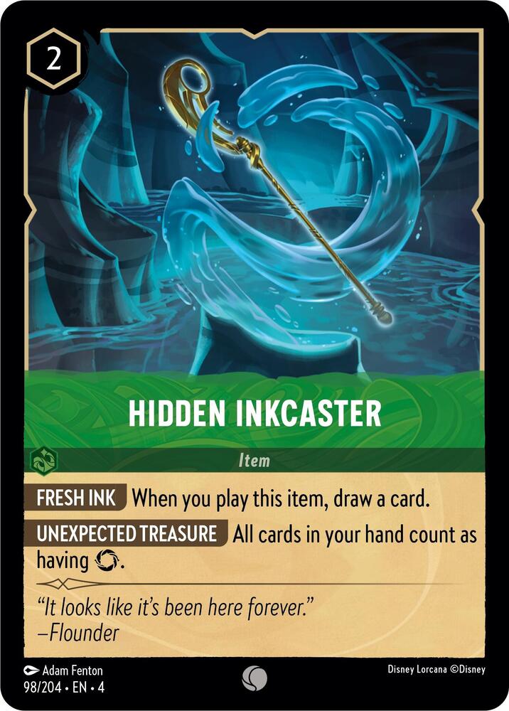 Hidden Inkcaster (Foil) - Ursula's Return