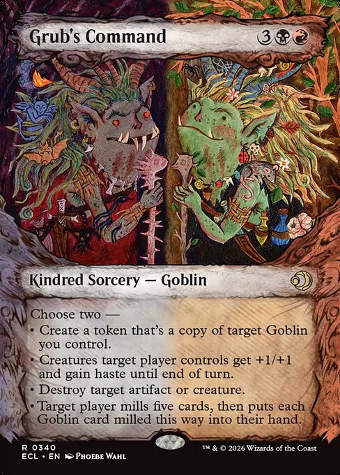 Grub's Command (Showcase) - Lorwyn Eclipsed